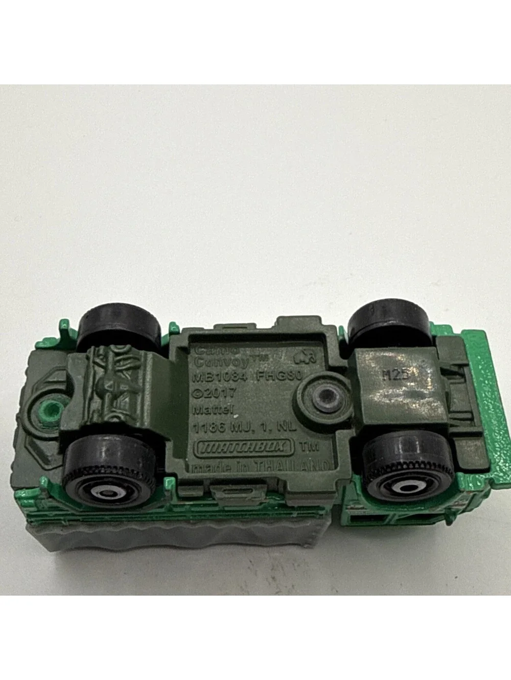 Matchbox 2017 Camo Convoy Green Thailand MB1084 FHG80